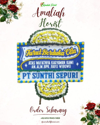 Papan Bunga Duka di Wereka