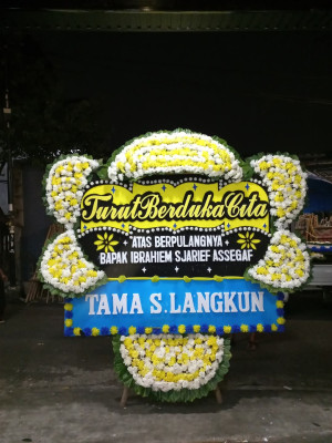 Papan Bunga Duka di Wereka